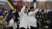 Pasangan Natsir Ali Muhtar (NAM) Saat Pengambilan Nomor Urut di KPU Selayar