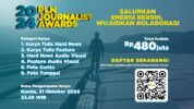 PLN Journalist Awards Dengan Kategori Lomba Dan Total Hadiah Rp 480 Juta Rupiah