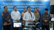 Menteri Kebudayaan Fadli Zon, memperkuat sinergi antara pemajuan kebudayaan dengan mengundang Menteri Dalam Negeri Tito Karnavian, Menteri Perencanaan Pembangunan Nasional/Kepala Bapenas Prof Rachmat Pambudi, Jaksa Agung ST burhanuddin, Kepala Polri Jenderal Listyo Sigit Prabowo, Kepala Badan Pengawasan Obat dan Makanan RI Prof Taruna Ikrar