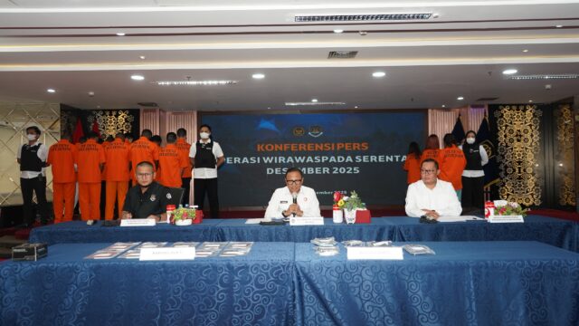 Konferensi Pers Operasi Wirawaspada Serentak Desember 2025